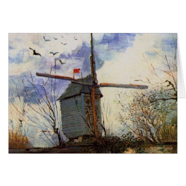 Le Moulin de la Galette por Vincent van Gogh