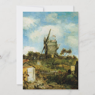 Le Moulin de la Galette por Vincent van Gogh