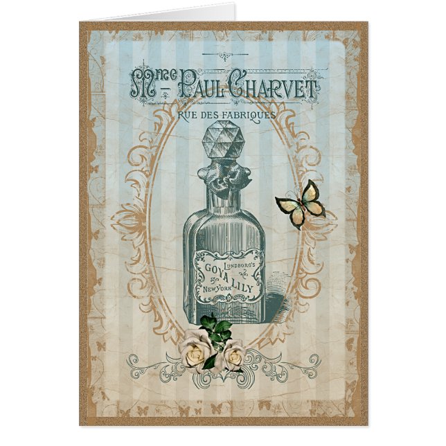 Le Parfum II - Tarjeta de felicitación (Frente)