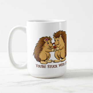 Le pegan conmigo taza del puerco espín