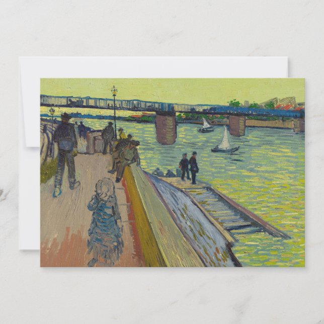 Le Pont de Trinquetaille | Vincent van Gogh (Anverso)