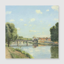 Le Pont Du Chemin De Fer Camille Pissarro