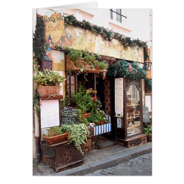 Le Poulbot Card (Frente)