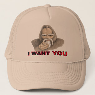 Le quiero: Gorra ido del camionero de Squatchin