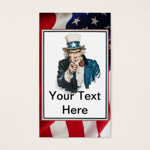 Le quiero personalizar del tío Sam su texto