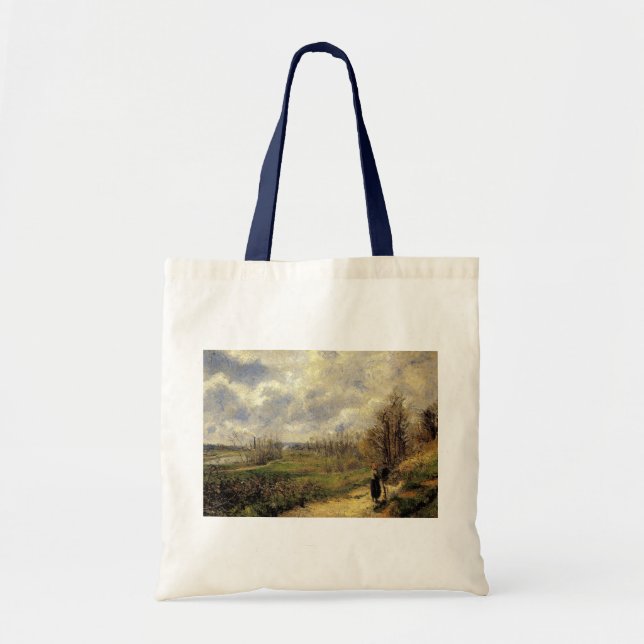"Le Sente du Chou, cerca de Pontoise" - Bolsa (Frente)