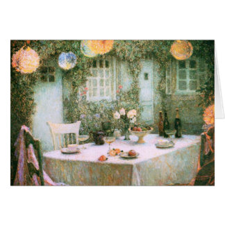 Le Sidaner: Tabla con las linternas