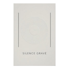 Le Silence du Vinyle - Poster