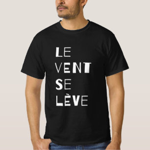 Le Vent Se Leve - Camiseta Blanca