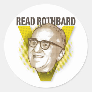 Lea al pegatina de Rothbard
