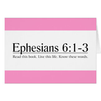 Lea el 6:1 de Ephesians de la biblia - 3