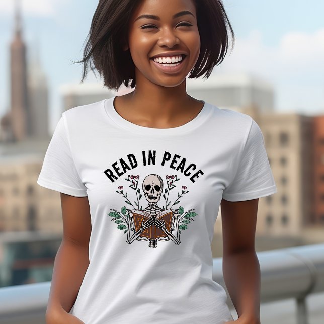 Lea la camiseta de Halloween para los amantes del  (Subido por el creador)