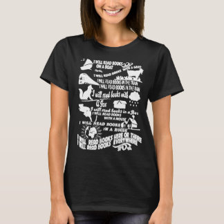 Lea la camiseta de los libros por todas partes