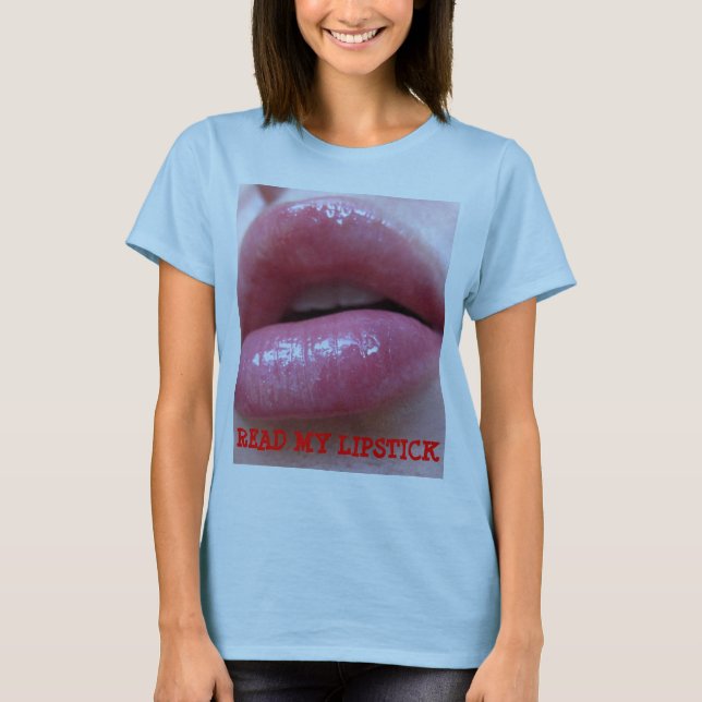 LEA MI camiseta del LÁPIZ LABIAL (Anverso)