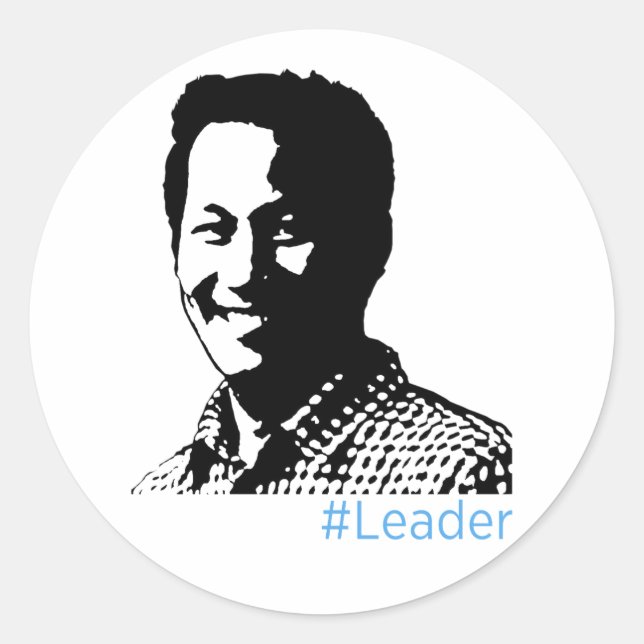 #Leader Pegatina (Anverso)