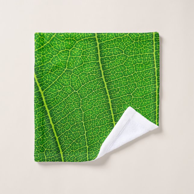 Leaf de árbol verde (Toallita)