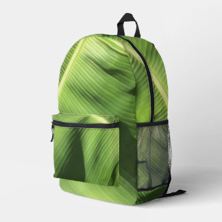 Leaf de Banana Imprimir Cortar Bolsa de Sew