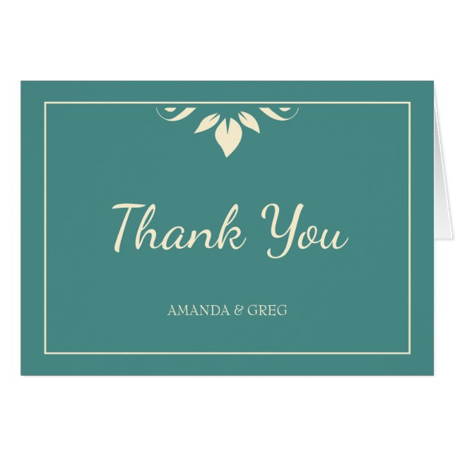 Leaf Motif Gracias (Anverso (Horizontal))