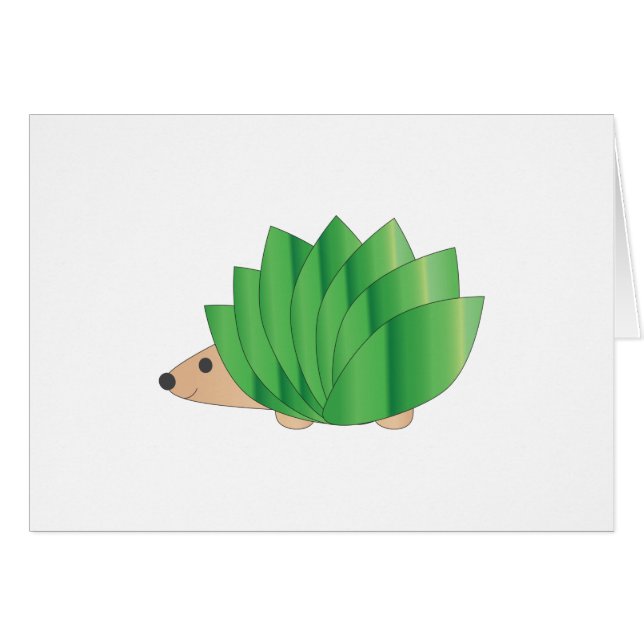 Leafy Green Hedgehog (Anverso (Horizontal))