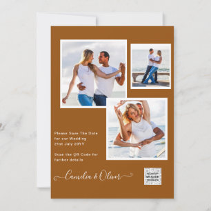 Leahg FOTO INVITACIÓN DE BODA Guarda la Fecha Grac