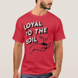 Leal a la camiseta del suelo para jardineros y pla