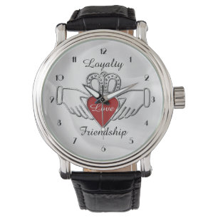 Lealtad Amor Amistad Claddagh Reloj De Escritura