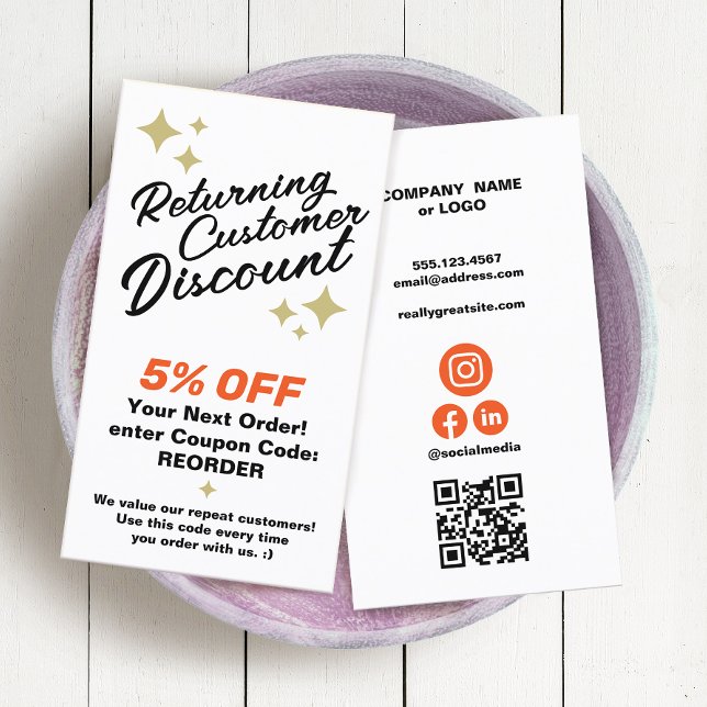 Lealtad del Cliente de Cupón de Descuento (Subido por el creador)