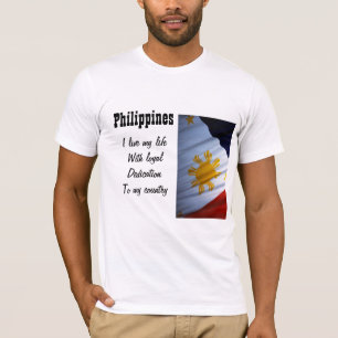 Lealtad filipina a las camisetas de mi país