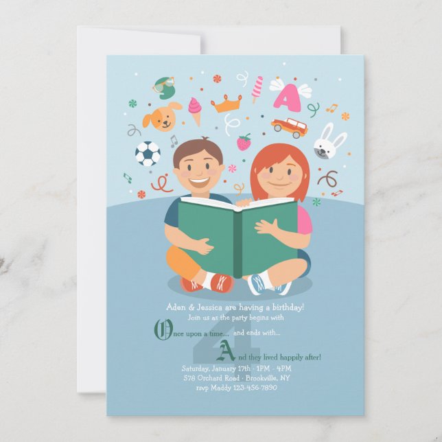 Leamos sobre la invitación (Anverso)