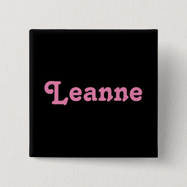 Leanne de botón (Anverso)