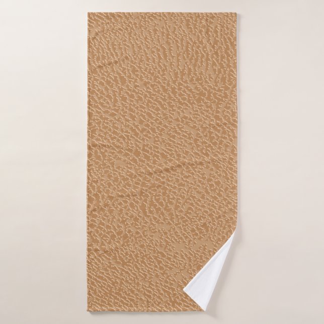 Leather texture background. Brown leather texture. (Toalla de baño)