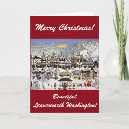 Leavenworth, tarjeta de nota de Washington