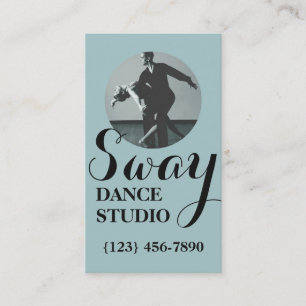 Lecciones de danza moderna, tarjeta de visita de D