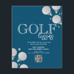 Lecciones de golf Niños adultos Volantes de negoci<br><div class="desc">Volantes de golf para eventos promocionales</div>