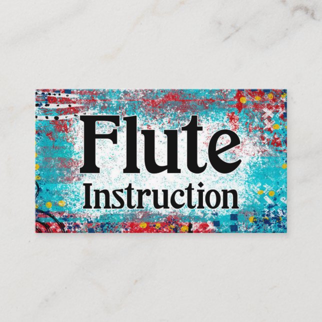 Lecciones de instrucciones fluidas Tarjetas de vis (Anverso)