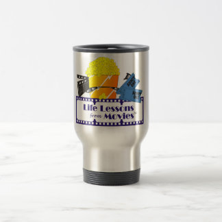 Lecciones de la vida de la taza del viaje de las