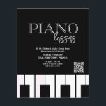 Lecciones de piano - Volantes de negocios para niñ<br><div class="desc">Volantes de lección de piano para eventos promocionales</div>