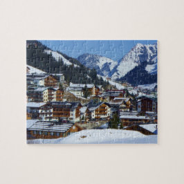 Lech am Arlberg en Austria - Puzzle