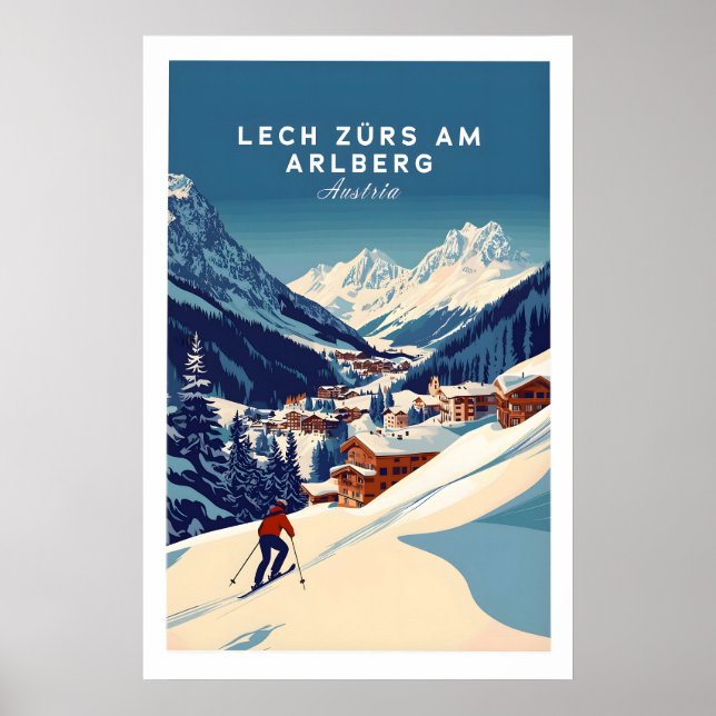 Lech Zürs am Arlberg Impresión Austria 1 (Frente)