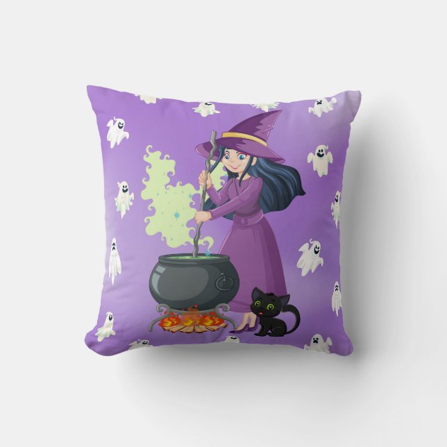 Leche almohada de Halloween - cervecería de bruja (Anverso)