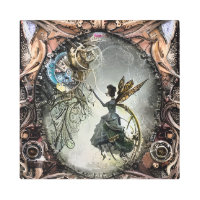 Leche De Vapor Y Marco -Fantasía De Arte -Marco