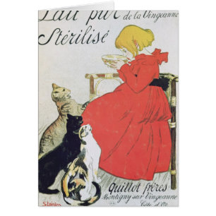 Leche esterilizada pura de la publicidad de poster