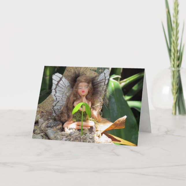 Leche verde con tarjeta de cumpleaños de Semilla (Anverso)