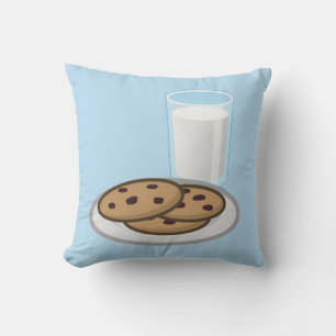 Leche y galletas 2 almohadas laterales