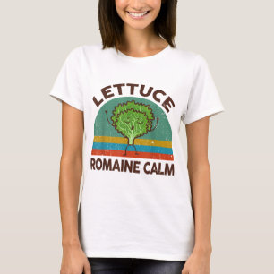 Lechuga de la camiseta de jardinería Romaine Calm 