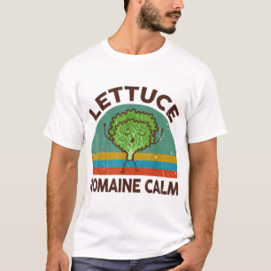 Lechuga de la camiseta de jardinería Romaine Calm 