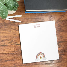 Lechuza Bajo El Bloc De Notas Bibliotecario De Rai