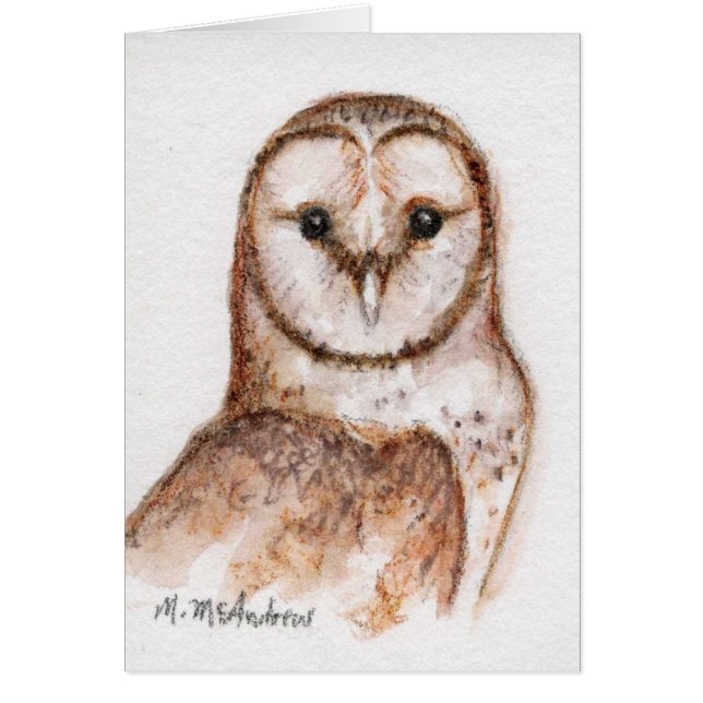 "Lechuza común " (Frente)