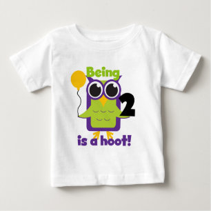 Lechuza Hoot 2 cumpleaños camisetas y regalos de T