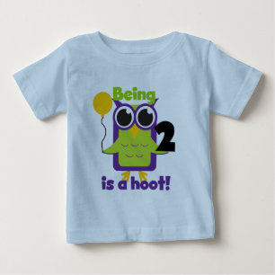 Lechuza Hoot 2 cumpleaños camisetas y regalos de T